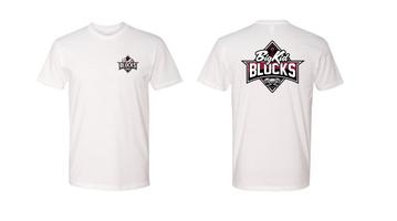 Big Kid Blocks White Shirt